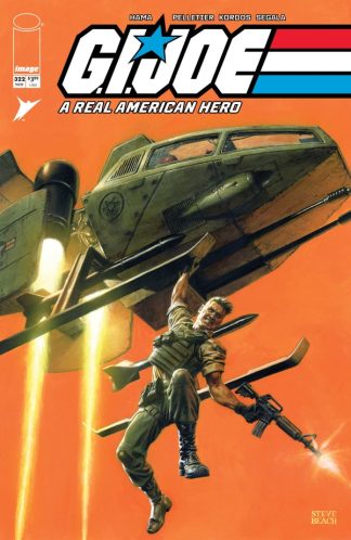 GI Joe Real American Hero #322 1:10 Incentive Steve Beach Variant 1st Print