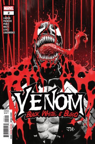 Venom Black, White & Blood #2 Cover A 1st Print
