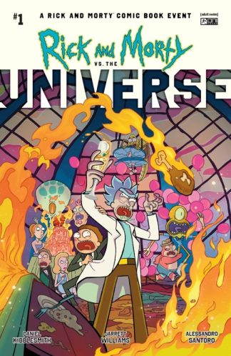 Rick and Morty Vs. The Universe #1-4 Complete Set + One Shots