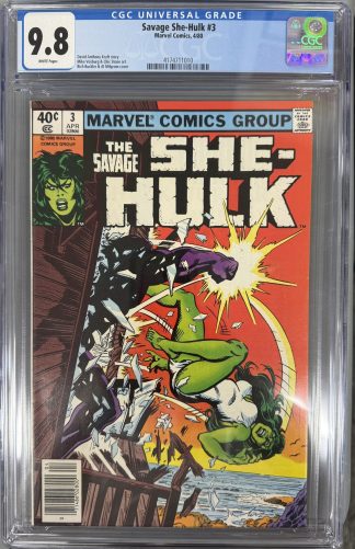 Savage She-Hulk #3 1980 CGC 9.8