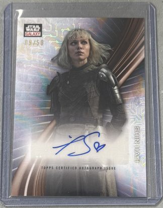 Star Wars Galaxy Chrome 2025 Mojo Refractor Auto Shin Hati /50 Ivana Sakhno