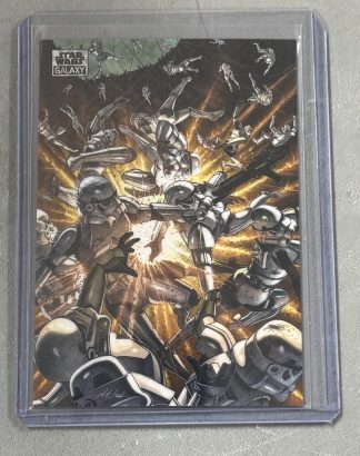 Star Wars Galaxy Chrome 2025 LogoFractor /77 #5 The Empire Stormtroopers