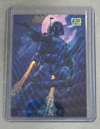 Star Wars Galaxy Chrome 2025 Wave Refractor #7 /99 It's Not A Matter Of Luck