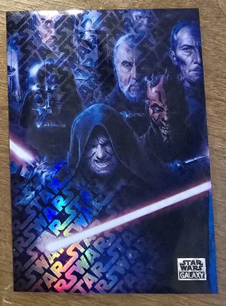 Star Wars Galaxy Chrome 2025 LogoFractor /77 #95 Shadow of Evil