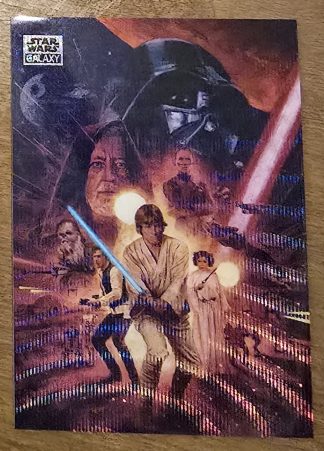 Star Wars Galaxy Chrome 2025 Wave Refractor #14 Awakening Of A Jedi