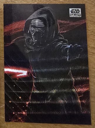 Star Wars Galaxy Chrome 2025 Wave Refractor FTD-1 /99 Kylo Ren