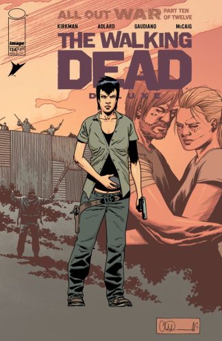 The Walking Dead Deluxe #124 Cover B Charlie Adlard Variant 1st Print