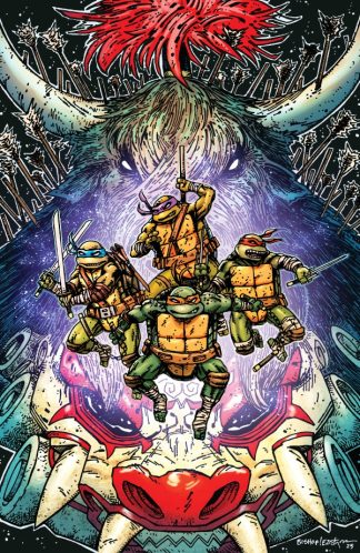 Teenage Mutant Ninja Turtles #13 1:25 Incentive Ben Bishop Virgin Variant 2025 1st Print