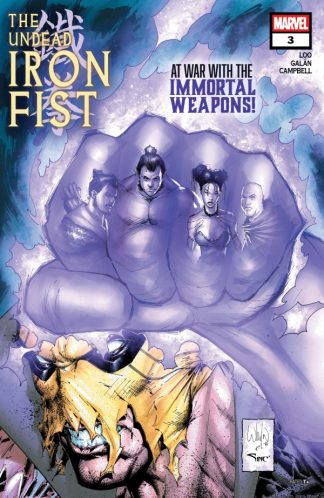 Undead Iron Fist #3 Cover A 1st Print VF+