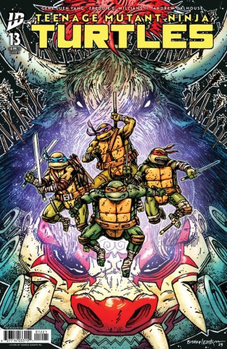 Teenage Mutant Ninja Turtles #13 Cover B Ben Bishop Variant 1st Print