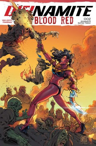 Die!Namite Blood Red #3 Cover B Roberto Meli Variant 1st Print