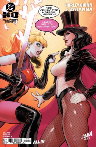 DC KO Harley Quinn vs Zatanna #1 Cover E David Nakayama Variant 1st Print