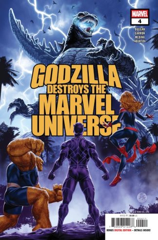 Godzilla Destroys the Marvel Universe #4 Cover A 1st Print
