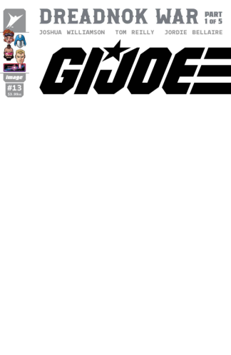 GI Joe #13 (2024) Cover G Blank Variant 1st Print