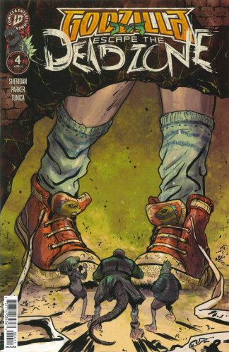 Godzilla Escape the Deadzone #4 2025 Cover A 1st Print