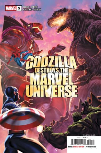 Godzilla Destroys the Marvel Universe #5 Cover A 1st Print