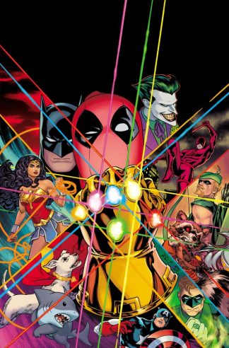 Marvel DC Deadpool Batman #1 1:25 Incentive Russell Dauterman Virgin Variant Third Print 2025