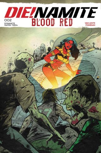 Die!Namite Blood Red #2 Cover C David Cousens Variant 1st Print