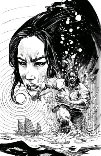 BRZRKR The Bleeding Tide #1 Cover L Garry Brown Virgin Variant 1st Print