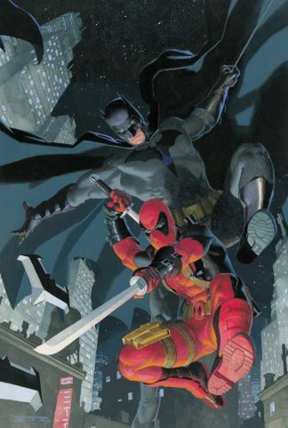 Marvel DC Deadpool Batman #1 1:50 Incentive Esad Ribic Virgin Variant Third Print 2025