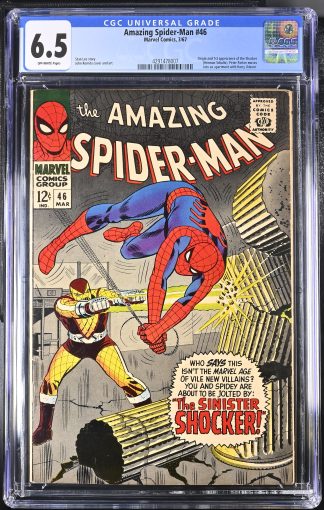 Amazing Spider-Man #46 CGC 6.5 1967 Origin and 1st appearance of the Shocker