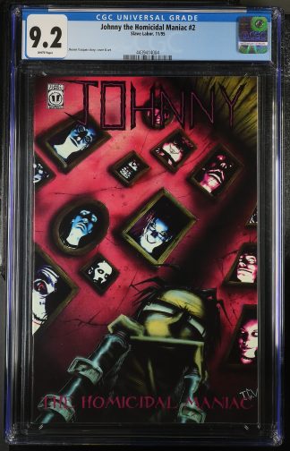Johnny The Homicidal Maniac #2 CGC 9.2