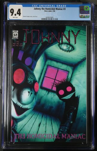 Johnny The Homicidal Maniac #3 CGC 9.4