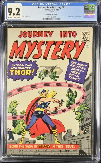Journey Into Mystery #83 1966 CGC 9.2 Marvel Comics Golden Comic Record Reprint