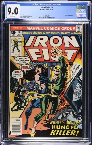 Iron Fist #10 1976 CGC 9.0 Marvel Comics Chaka App