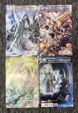 Star Wars: Obi Wan & Anakin #1-5 Complete Set Run Marvel 2016