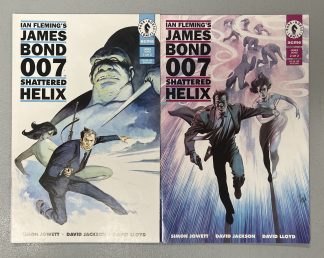 James Bond 007 A Shattered Helix #1-2 Complete Set Run Dark Horse 1994