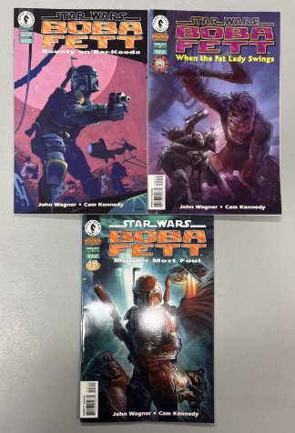 Star Wars Boba Fett #1-3 Complete Set Run 1995