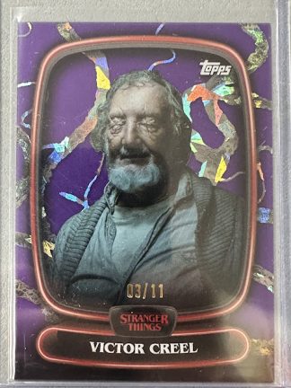 Stranger Things Topps High-Tek Vines #22 03/11 Victor Creel