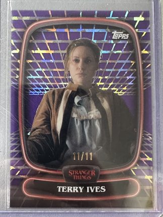 Stranger Things Topps High-Tek Lab #49 11/11 Lab Terry Ives