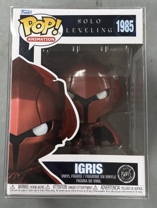 Funko POP! Solo Leveling #1985 Igris Sealed Limited Metallic Chase Edition