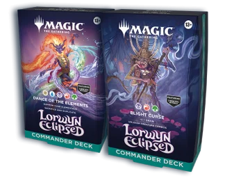 Lorwyn Eclipsed Commander Deck Set of 2 MTG
