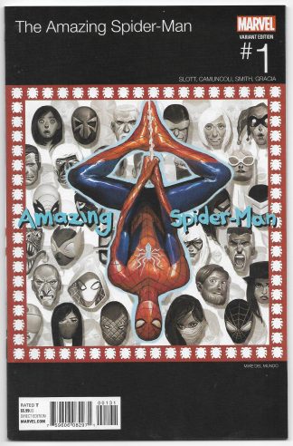Amazing Spider-Man #1 (2015) Hip Hop Variant Cover Tribe Called Quest Homage