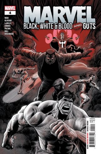 Marvel: Black, White & Blood and Guts #4 Cover A 1st Print