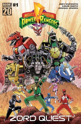 Mighty Morphin Power Rangers: Zord Quest #1 Cover A 1st Print