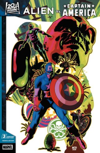 Alien Vs Captain America #3 ACO Variant 1st Print
