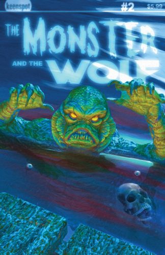 Mark Spears Monsters: The Monster and the Wolf #2 Cover E Mark Spears Deep Impact Variant 1st Print