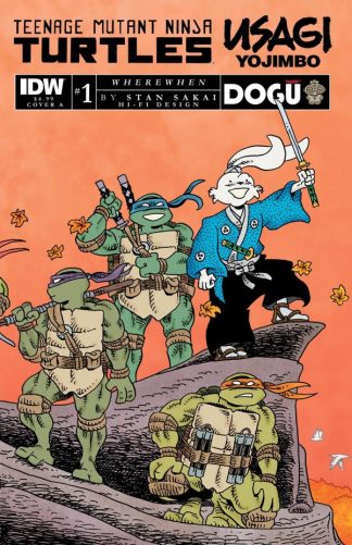 Teenage Mutant Ninja Turtles Usagi Yojimbo WhereWhen #1-5 Complete Set 2023 IDW