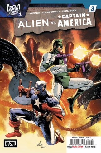Alien Vs Captain America #3 Cover A 1st Print