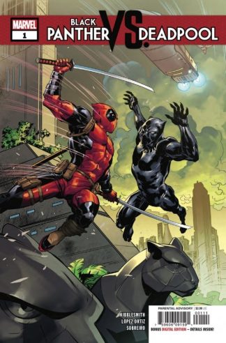 Black Panther vs Deadpool #1-5 Complete Set 2018 Cover A Marvel