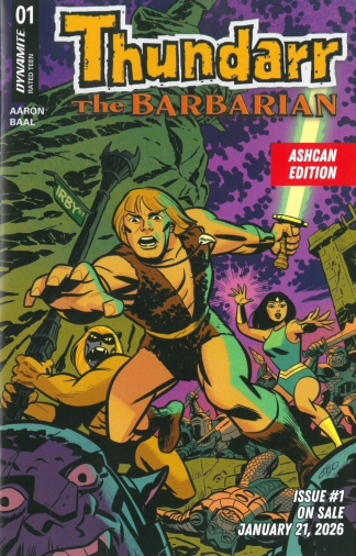 Thundarr the Barbarian #1 Ashcan 1st Print
