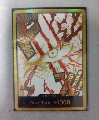 2025 DON!! Card Shanks Gold Frame Your Turn +1000 PRB02 One Piece Game English