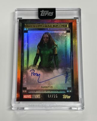 2025 Topps Marvel The Collector Collectors Museum Autograph Pom Klementieff as Mantis /25