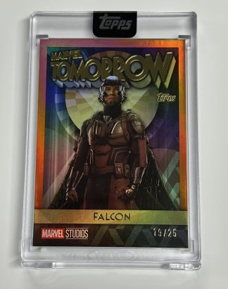 2025 Topps Marvel The Collector Marvel Tomorrow Flacon /25
