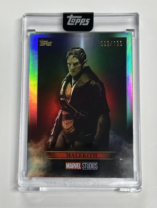 2025 Topps Marvel The Collector Villainy Malekith /100 V-05