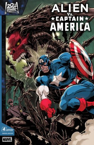 Alien Vs Captain America #4 Kaare Andrews Variant 1st Print